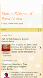 Mobile Screenshot of fictionwritersofwestafrica.blogspot.com