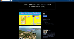 Desktop Screenshot of abaispraiamar.blogspot.com