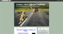 Desktop Screenshot of linde5-otroenfoquenoticias.blogspot.com