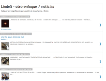 Tablet Screenshot of linde5-otroenfoquenoticias.blogspot.com
