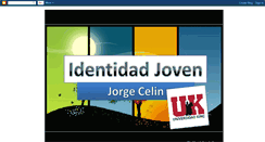 Desktop Screenshot of identidadjoven.blogspot.com