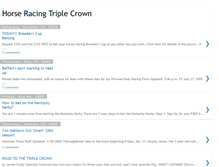 Tablet Screenshot of horse-racing-triple-crown.blogspot.com