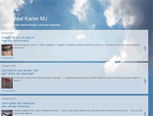 Tablet Screenshot of karimmj.blogspot.com