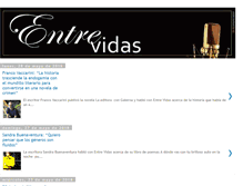 Tablet Screenshot of entrevidasmm.blogspot.com