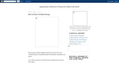 Desktop Screenshot of cardinalgeorge.blogspot.com