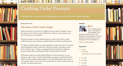 Desktop Screenshot of crackingunderpressure.blogspot.com