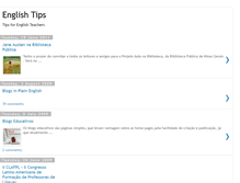 Tablet Screenshot of justenglishtips.blogspot.com