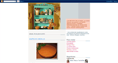 Desktop Screenshot of lasrecetasdelamami.blogspot.com
