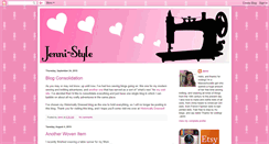 Desktop Screenshot of jenni-style.blogspot.com