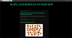 Desktop Screenshot of mael-gourmelen-interview.blogspot.com