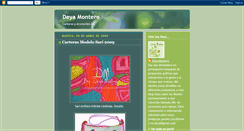 Desktop Screenshot of deyamontero.blogspot.com