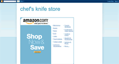 Desktop Screenshot of chefknifestore.blogspot.com