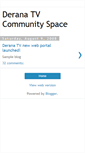 Mobile Screenshot of deranatv.blogspot.com