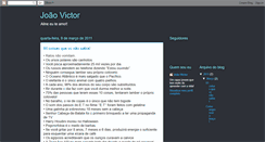 Desktop Screenshot of joaovictorop.blogspot.com