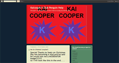 Desktop Screenshot of kaicooperclubpenguin.blogspot.com