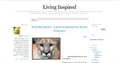 Desktop Screenshot of forinspiredlives.blogspot.com