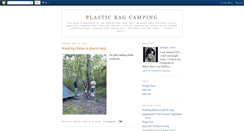 Desktop Screenshot of plasticbagcamping.blogspot.com