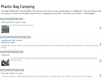 Tablet Screenshot of plasticbagcamping.blogspot.com