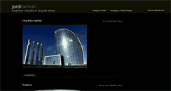 Desktop Screenshot of jordibertran.blogspot.com