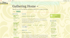 Desktop Screenshot of gatheringhome.blogspot.com