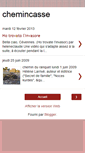 Mobile Screenshot of chemincasse.blogspot.com
