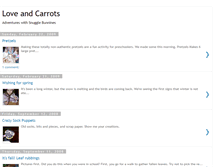 Tablet Screenshot of love-and-carrots.blogspot.com