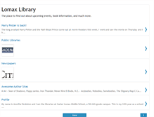 Tablet Screenshot of lomaxlibrary.blogspot.com