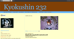 Desktop Screenshot of kyokushin232.blogspot.com