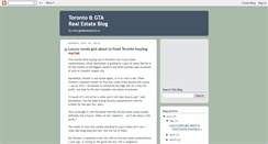 Desktop Screenshot of gtahomesearch.blogspot.com