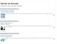 Tablet Screenshot of opinion-de-mercado.blogspot.com