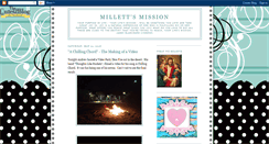Desktop Screenshot of millettmission.blogspot.com