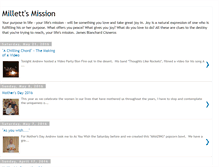 Tablet Screenshot of millettmission.blogspot.com
