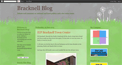 Desktop Screenshot of bracknellblog.blogspot.com