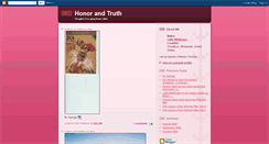 Desktop Screenshot of honortruth.blogspot.com