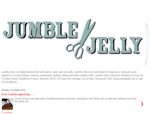 Tablet Screenshot of jumblejelly.blogspot.com