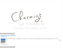 Tablet Screenshot of charmigacharlie.blogspot.com