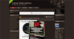 Desktop Screenshot of canal-alternativo-online.blogspot.com