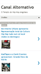 Mobile Screenshot of canal-alternativo-online.blogspot.com