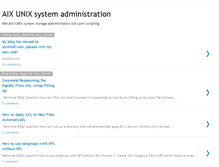 Tablet Screenshot of aixblogs.blogspot.com