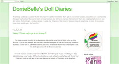 Desktop Screenshot of dorriebellesdolldiaries.blogspot.com