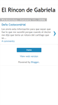 Mobile Screenshot of elrincondegabriela.blogspot.com