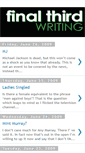 Mobile Screenshot of final-third.blogspot.com