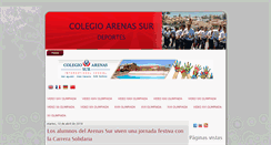 Desktop Screenshot of colegioarenassurdeportes.blogspot.com