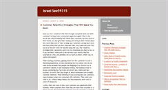 Desktop Screenshot of israelsee378.blogspot.com