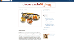 Desktop Screenshot of jacarandastyle.blogspot.com