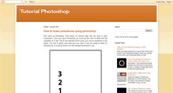 Desktop Screenshot of easytutorialphotoshop.blogspot.com