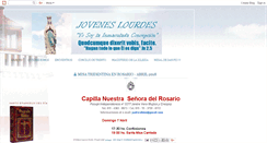 Desktop Screenshot of joveneslourdes.blogspot.com