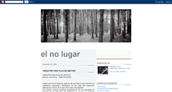 Desktop Screenshot of elnolugar.blogspot.com