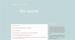 Desktop Screenshot of hosannette.blogspot.com