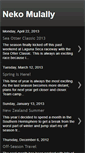 Mobile Screenshot of nekomulally.blogspot.com